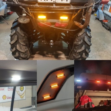 10X SVĚTLO KONTURA DIODOVÁ LED