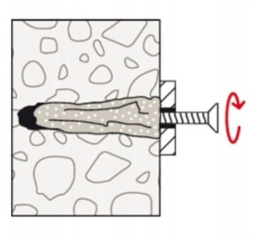 Ремонтная вставка Fischer Fix It Mat, дюбель, 10 шт.