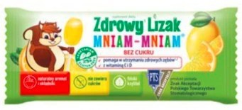 Zdrowy LIZAK odporność CYTRYNOWY 6g