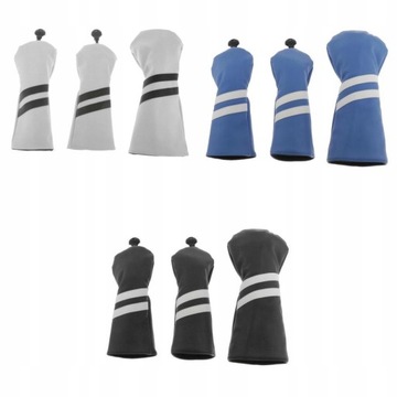 9 sztuk PU Golf Cover Protector Scratch