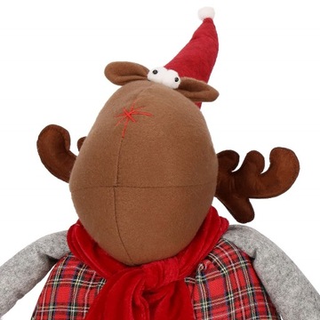 ТЕЛЕСКОПИЧЕСКИЙ РОЖДЕСТВЕНСКИЙ ОЛЕНЬ ПОД ЕЛКОЙ XXL ОРНАМЕНТ РОЖДЕСТВЕНСКОЕ УКРАШЕНИЕ