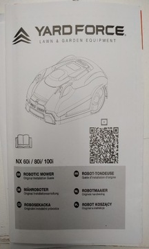 ROBOT KOSZĄCY DO TRAWY WIFI YARD FORCE NX80I