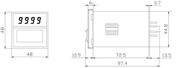 ПРОГРАММАТОР 2-СРОЧНЫЙ КОНТРОЛЛЕР DH48S-S 12VDC