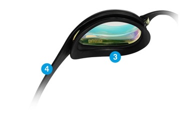 Okulary pływackie Arena COBRA ULTRA SWIPE MIRROR
