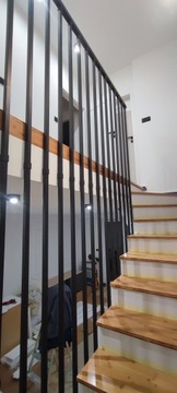 Профиль стальной квадратный труба черный RAL 25х25х2мм 150см для арфовой балюстрады