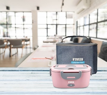 ELEKTRYCZNY LUNCH BOX POJEMNIK PODGRZEWACZ OBIADU DO BIURA AUTA TIRA 12/24V