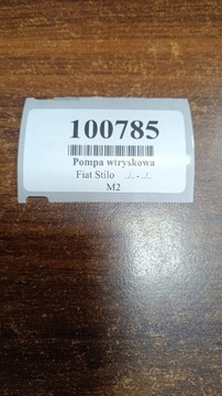 FIAT STILO 1.9 JTD ČERPADLO VSTŘIKOVAČE 0445010071