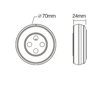 Настенный пульт RGB+CCT MiBoxer S2-G, серый