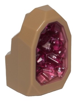 LEGO Skała Kryształ Kamień Diament 49656pb02