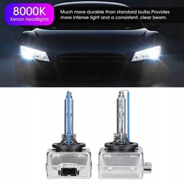2 шт. Ксеноновые фары D3S 8000K 35 Вт o