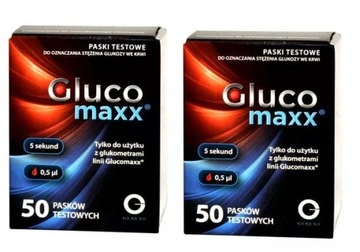 Glucomaxx Paski testowe 100 sztuk