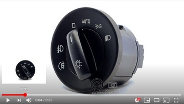 Выключатель света Skoda Octavia 2 08-13