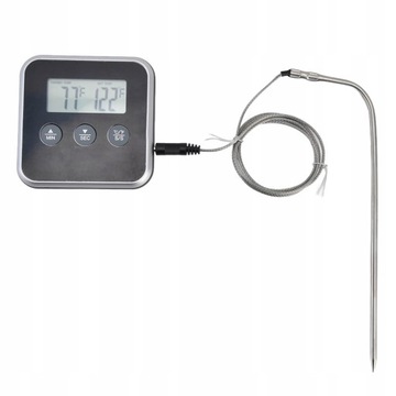TERMOMETR KUCHENNY BBQ ELEKTRONICZNY SONDA GRILL