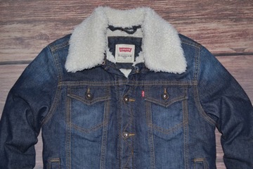 LEVIS TRUCKER SHERPA KURTKA PRZEJŚCIOWA WOMEN 12 JAK XS