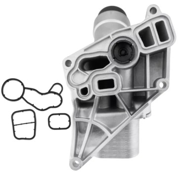 МАСЛЯНЫЙ РАДИАТОР С ФИЛЬТРОМ BMW 1 2 3 4 5 X3 X4 X5 2.0D 11428596283 АЛЮМИНИЙ