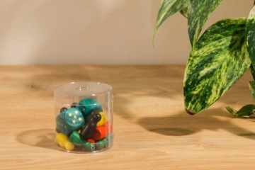 Набор кубиков 18 EL для игр в кости