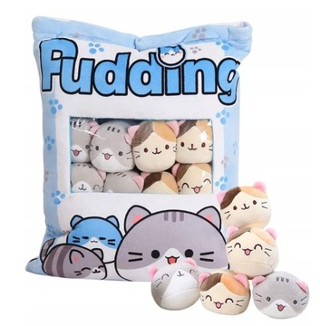PODUSZKA PUDDING Z MASKOTKAMI DO RZUCANIA WZORY