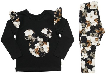 Komplet dla DZIEWCZYNKI w KWIATY 110 CHRISMA