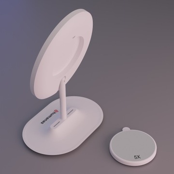 Зеркало для макияжа со светодиодной подсветкой Humanas HS-ML03