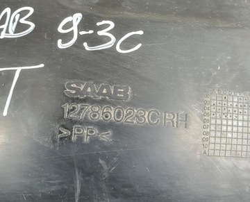 PODBĚH PRAVÝ ZADNÍ SAAB 9-3 93 12786023C