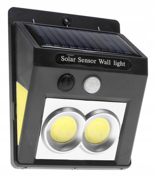 Lampa Solarna LED Czujnik Zmierzchu i Ruchu