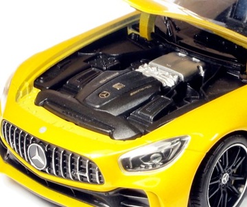 WELLY METAL CAR MERCEDES AMG GT R АВТОМОБИЛЬ