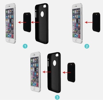 2x МЕТАЛЛИЧЕСКАЯ ПЛАСТИНА ДЛЯ МАГНИТНОГО ДЕРЖАТЕЛЯ ТЕЛЕФОНА МАГНИТ 40 мм