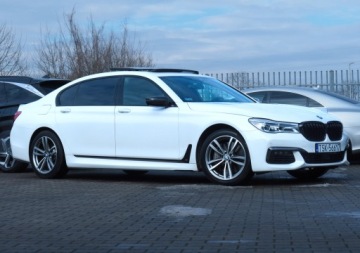 BMW Seria 7 G11-G12 Sedan 750i 450KM 2018 BMW 750LXi M-Pakiet Wentyle Dociąg AMasaż HUD Solar Wydech M 4xKlima Alpine, zdjęcie 3