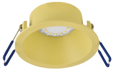 SA-12 YE GU10 MAX 35W 230V oczko sufitowe lampa sufitowa kolor żółty mat