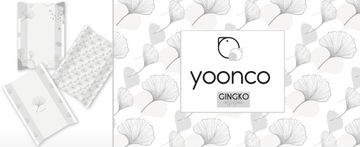 YOONCO ЖЕСТКАЯ пеленалка, покрывало, комод, 70x50 CM GINGKO PL