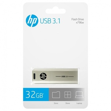Флэш-накопитель 32 ГБ USB 3.1 HPFD796L-32