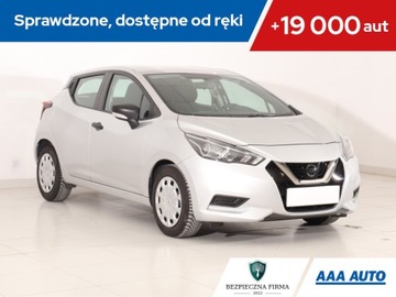 Nissan Micra V 1.0 73KM 2017 Nissan Micra 1.0, Klima, Tempomat