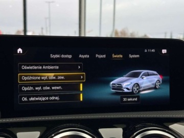 Mercedes CLA C118/X118 Shooting Brake Facelifting 1.3 200 163KM 2023 Mercedes-Benz CLA AMG Line 1 wlasciciel Salon Polska FV 23 gwarancja, zdjęcie 34