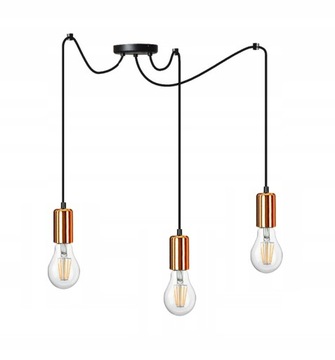 LAMPA SUFITOWA ,ŻYRANDOL DIAMENT PAJĄK 202-10/BK
