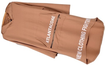 882 SUKIENKA tunika DRESOWA KIESZENIE OVERSIZE mix