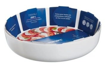 NACZYNIE DO ZAPIEKANIA luminarc FORMA MISKA 22 cm