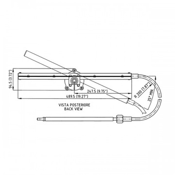 КАБЕЛЬ УПРАВЛЕНИЯ TM86 ULTRAFLEX 15FT 4,25 м 44245
