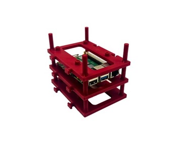 Каркасный корпус для модульного кластера Raspberry Pi 3/4/5