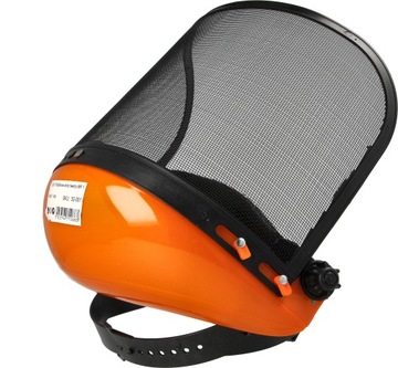 Маска кустореза, козырек, защитная маска для газонокосилки, сетка