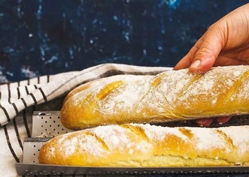 Выпечка хлеб хлеб для хлеба багетки прямоугольный металл