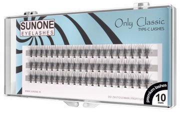 LELANI Jedwabne kępki rzęs Standard SC-2011 10 mm