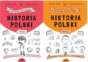 historia Polski GRAFICZNE KARTY PRACY klasa 7+8WIR