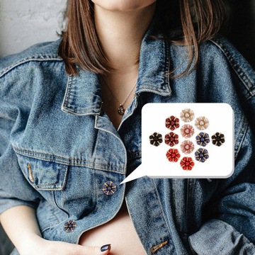 Пуговицы-цветы для шитья Пуговицы для одежды