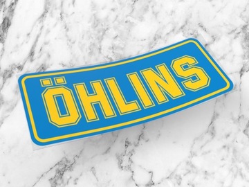 Naklejka OHLINS 5 x 2 cm suspension wp showa
