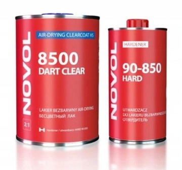 Novol Lakier bezbarwny Air-Dry 8500 Dart Clear 1L