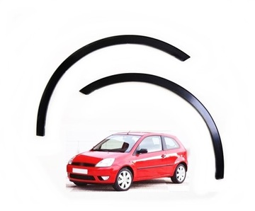 FORD FIESTA Mk6 listwa nakładki na błotniki 4szt +