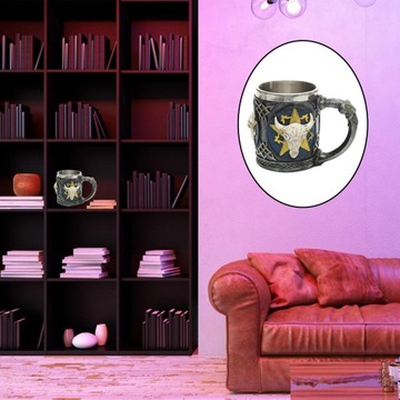 Кофейная кружка, антикварная ручка в форме буквы C, креативная