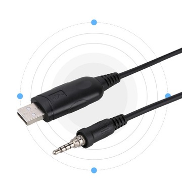 ПРОЧНЫЙ USB-КАБЕЛЬ ДЛЯ ПРОГРАММИРОВАНИЯ, ЧЕРНЫЙ