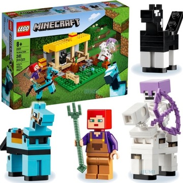 LEGO MINECRAFT 21171 Конюшня с лошадьми Моби