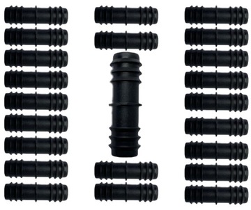 Łącznik Dwuzłączka DO LINII WTYK NA WĄŻ 16mm 100sz